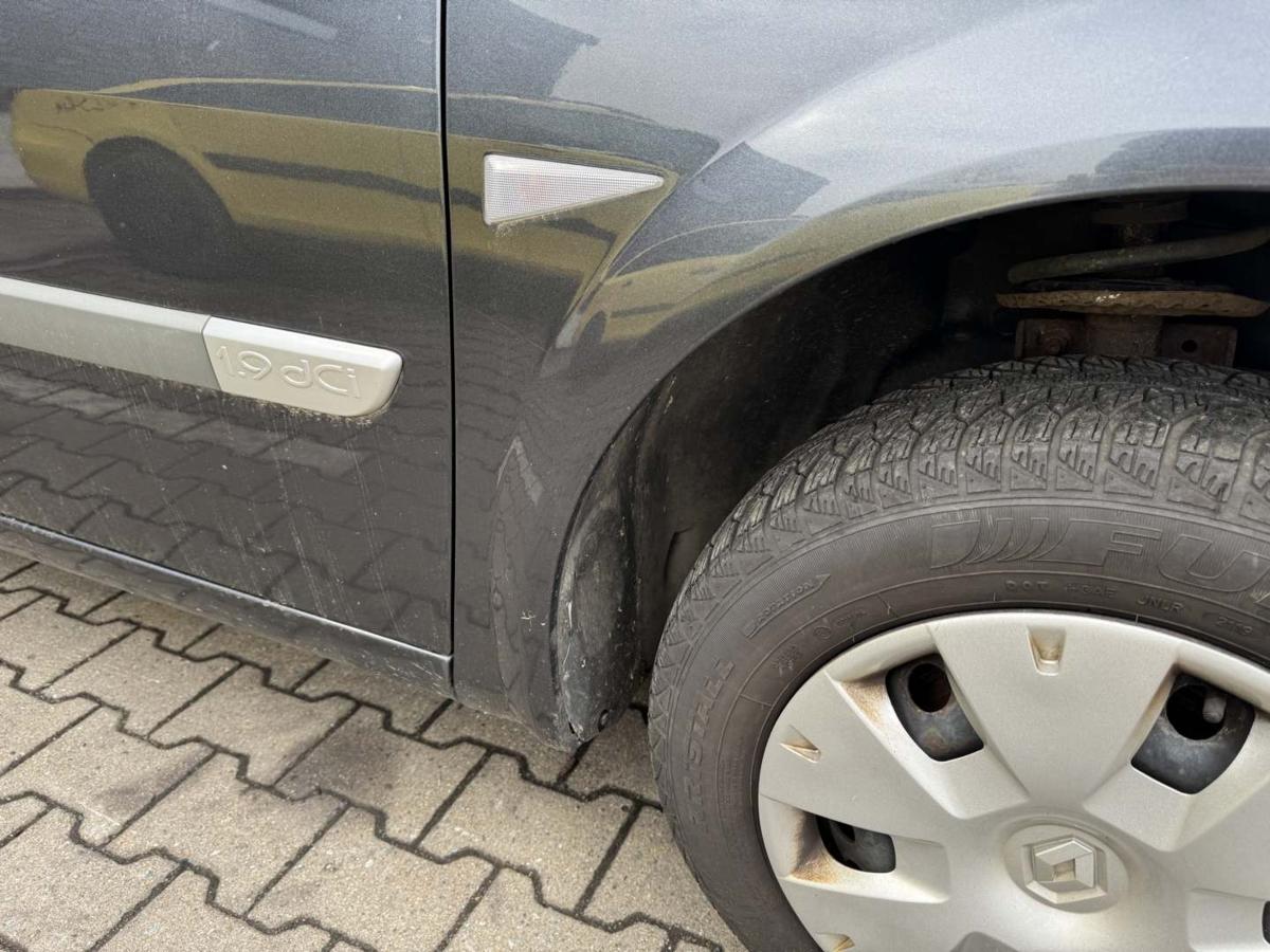 Renault Megane 2 original Kotfl&uuml;gel vorn rechts TEB66 Graphitschwarz Bj.2006